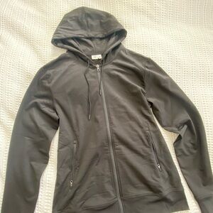 Black Full-Zip Hoodie